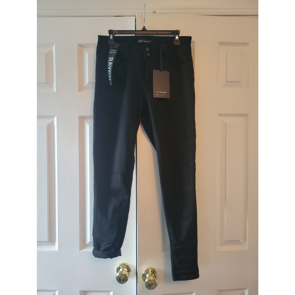 Blue Savvy ankle skinny jeans